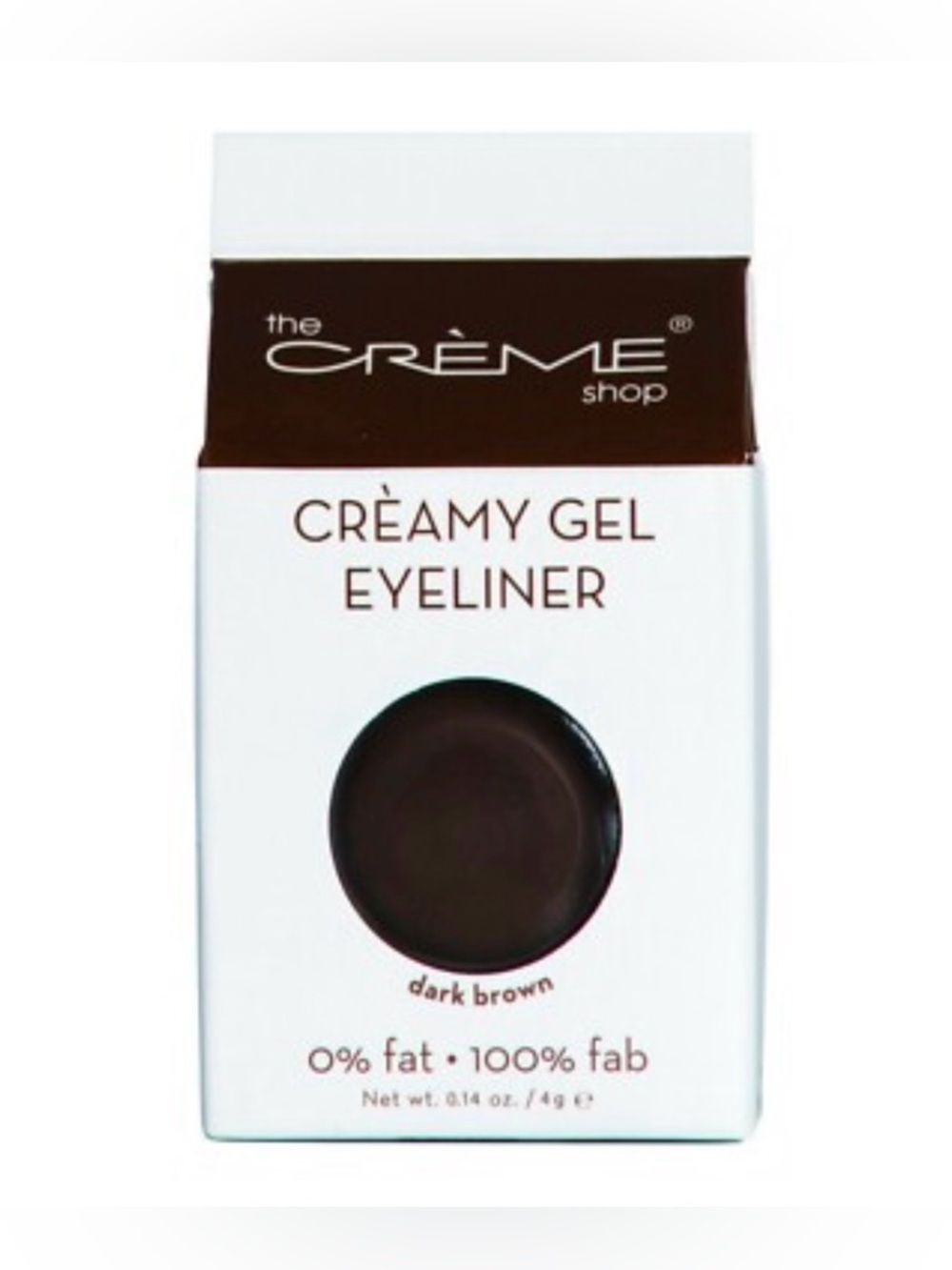 The Crème Shop Crèamy Gel Eyeliner-Dark Brown